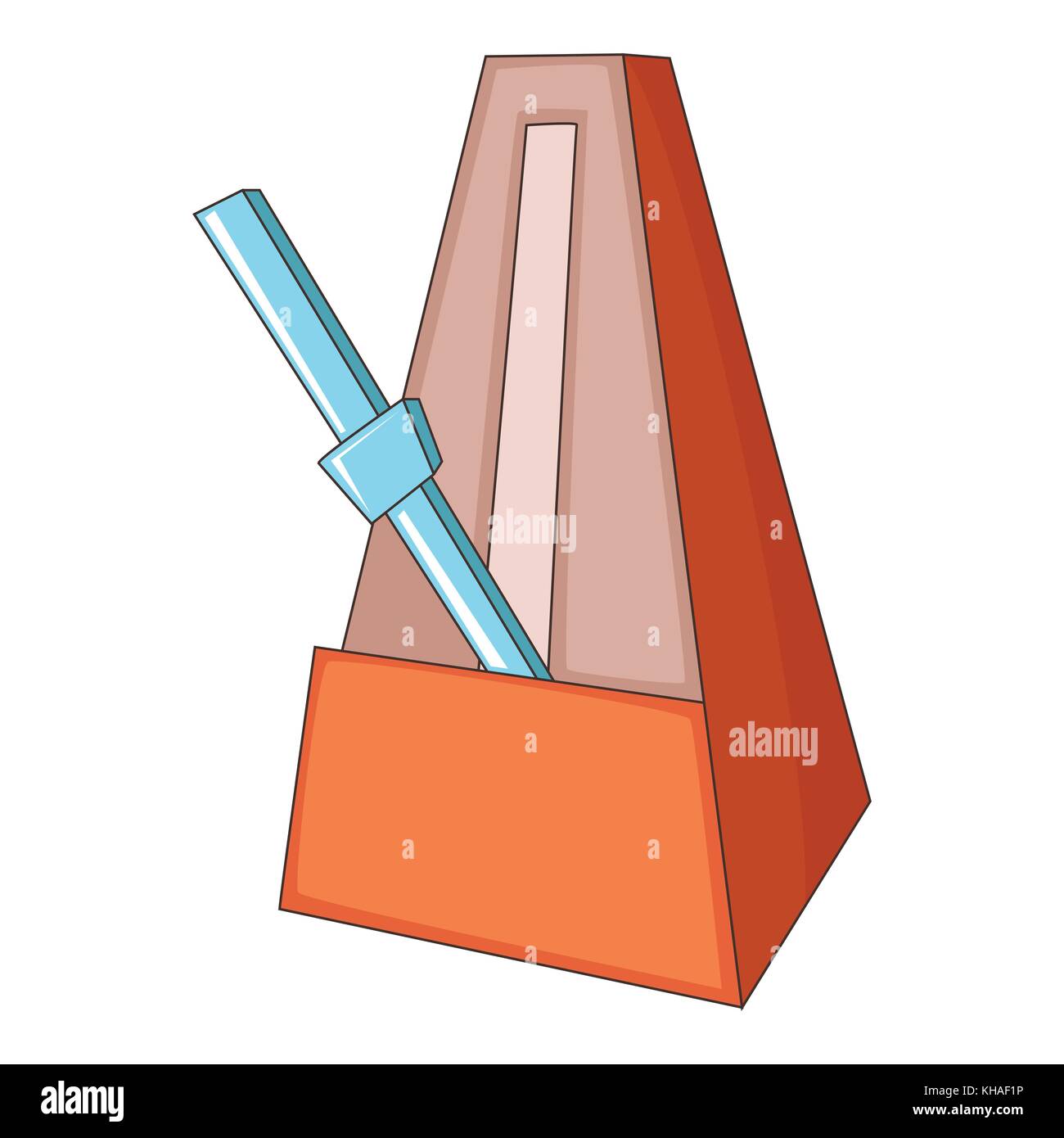 Metronome icon, cartoon style Stock Vector Image & Art Alamy