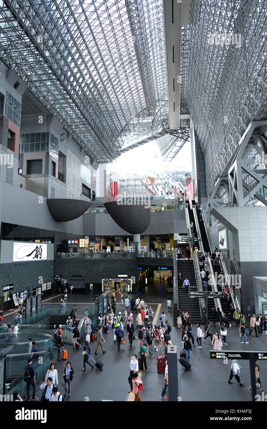 Kyoto station Stock Photo Alamy