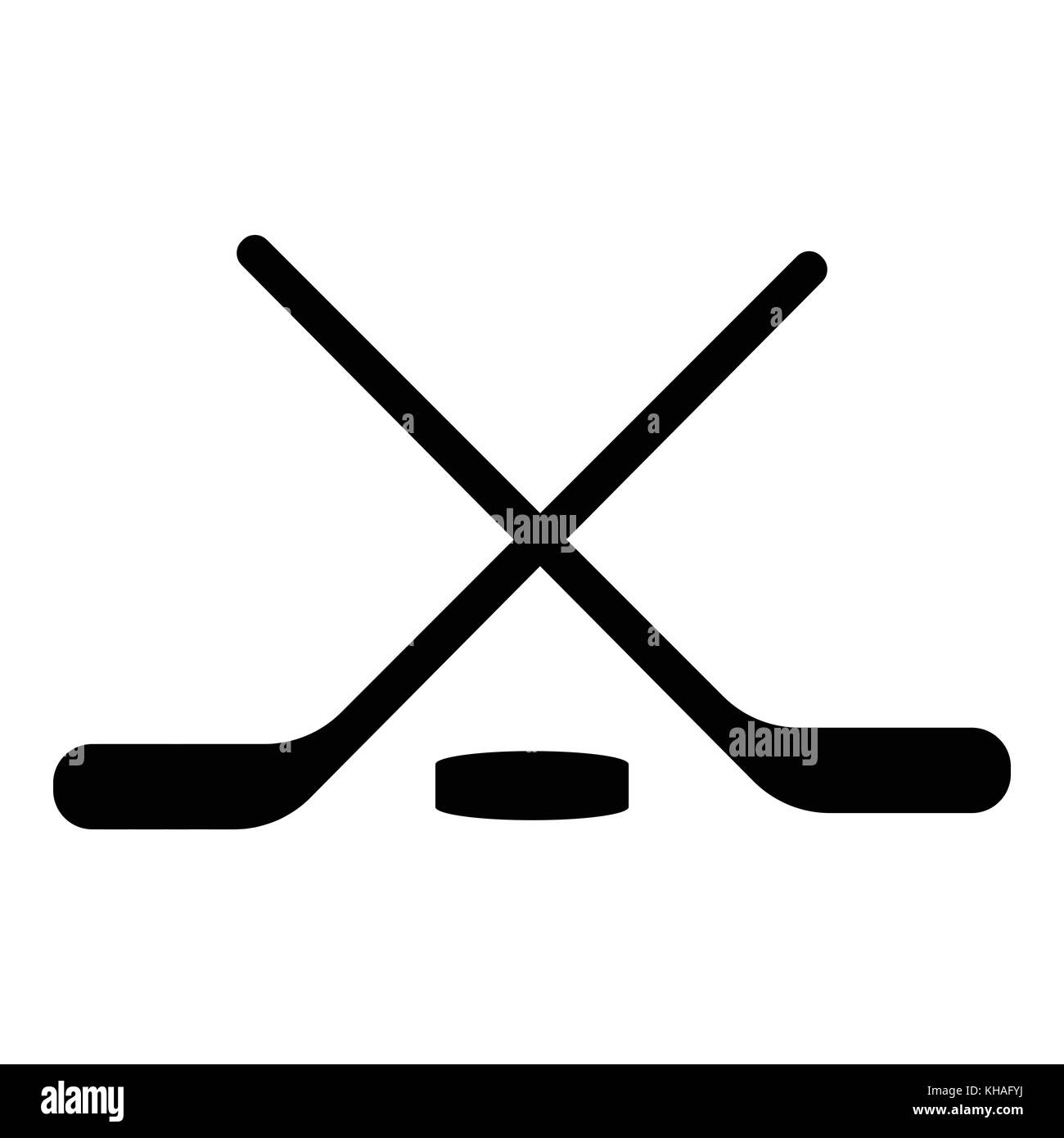 Hockey icon, simple style Stock Vector Image & Art - Alamy