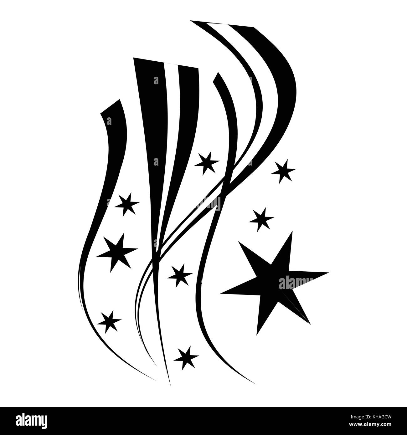 Firework icon, simple style Stock Vector Image & Art - Alamy