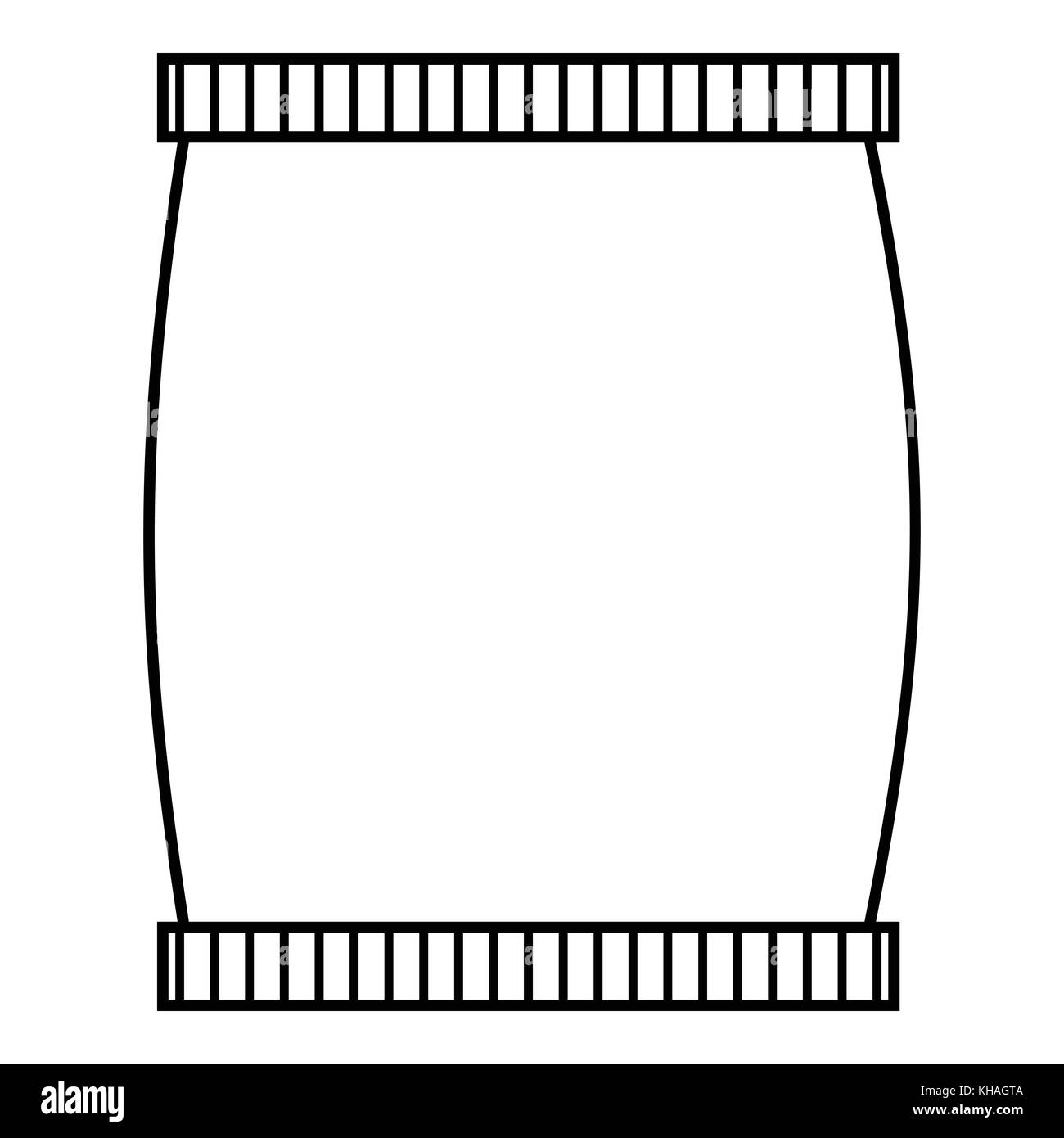 Plastic jar icon, outline style Stock Vector Image & Art Alamy