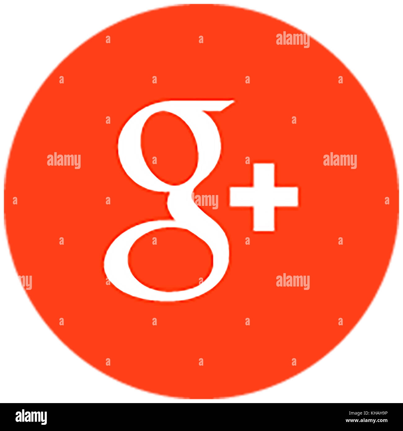Google Plus, Google+, social networking Stock Photo