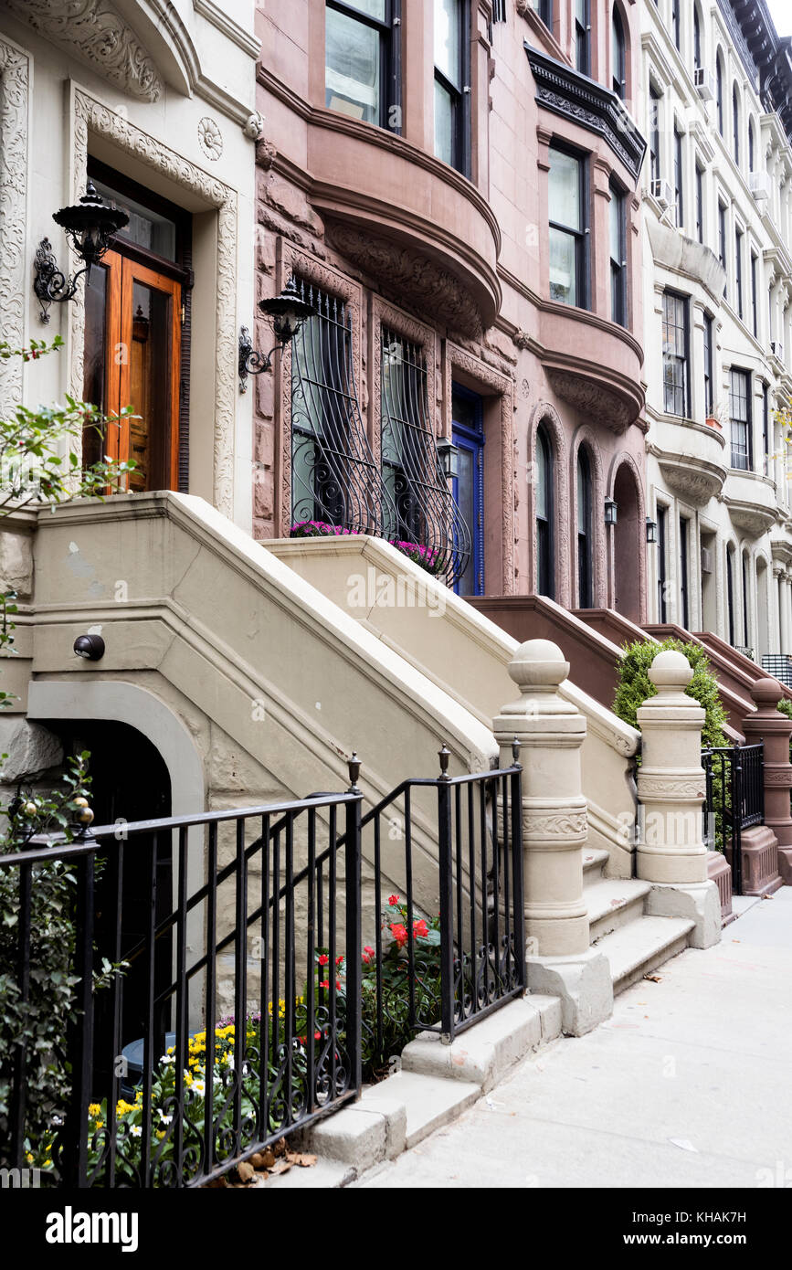 Upper West Side, New York City, Manhattan. Looking at the Entrance of