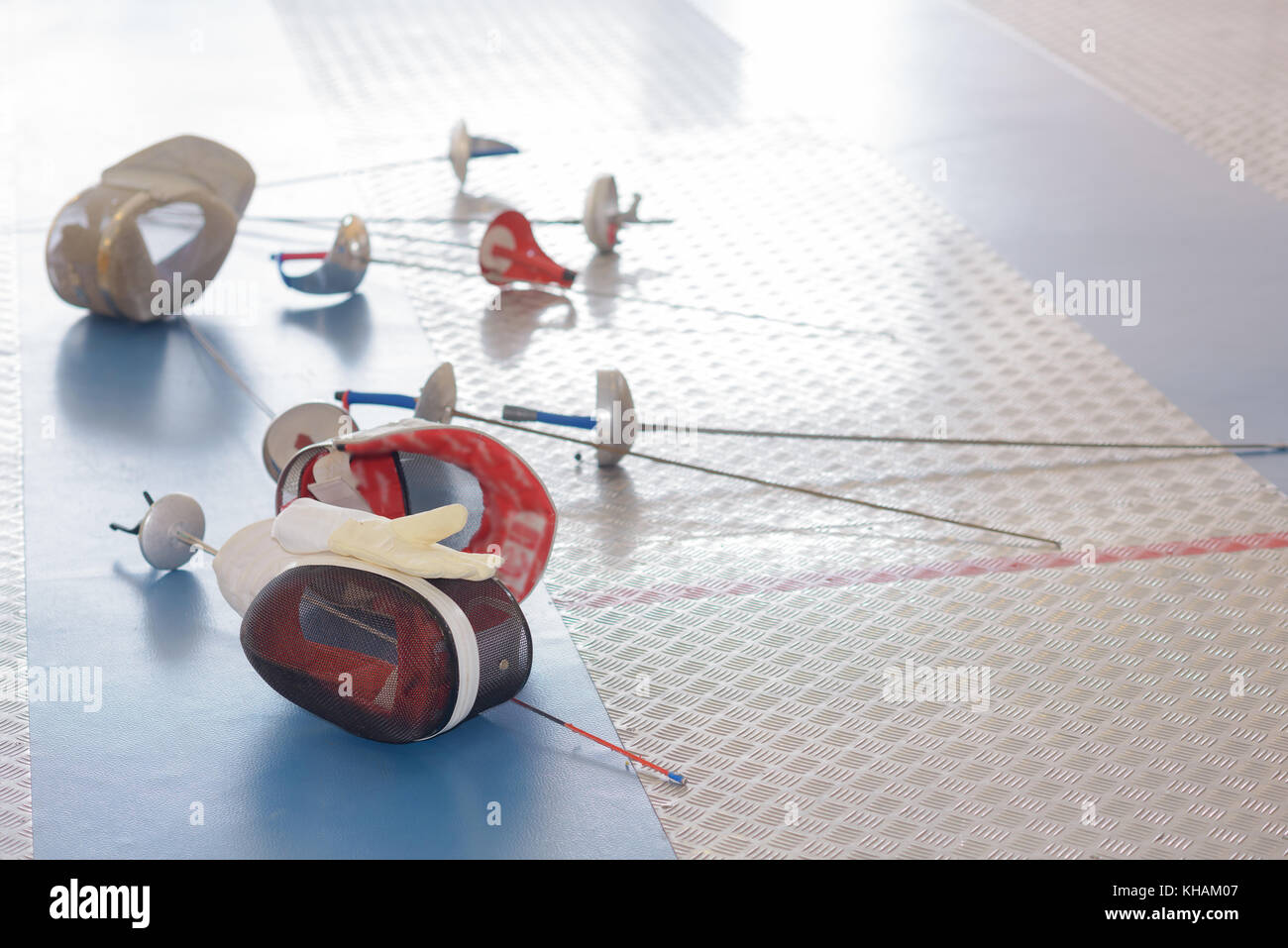 Fencing equipment hires stock photography and images Alamy