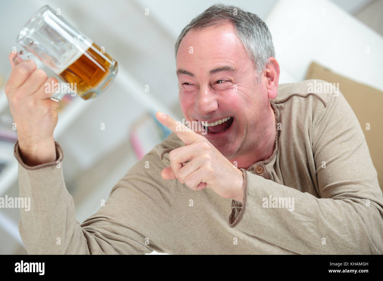 Happy drunken hi-res stock photography and images - Alamy