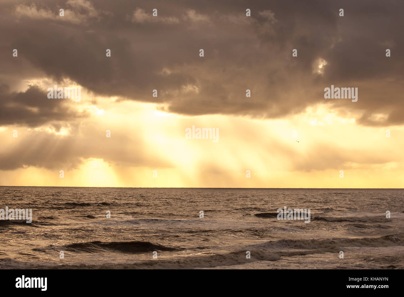 Sunrise on Daytona Beach in Florida Stock Photo - Alamy