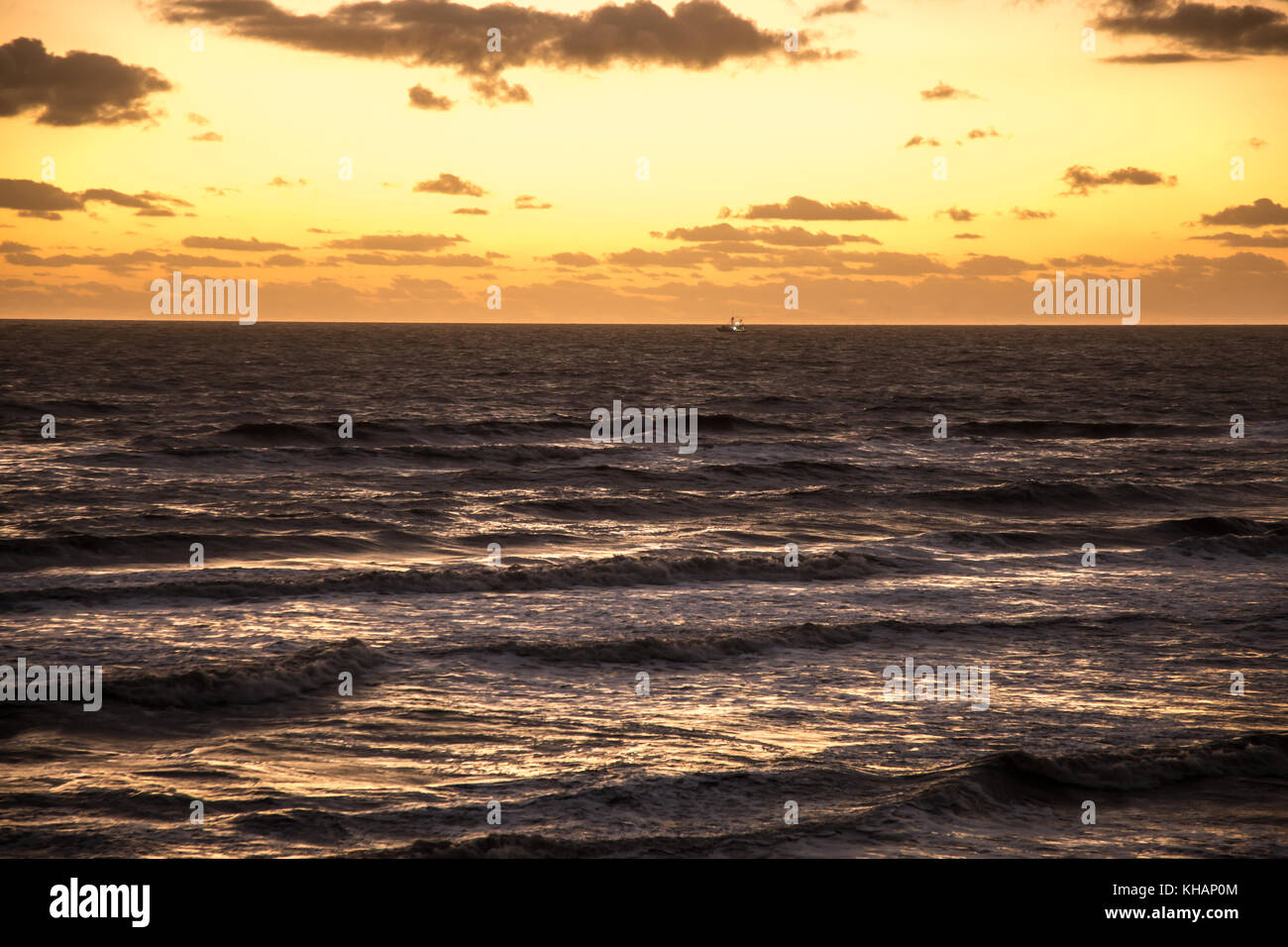 Sunrise on Daytona Beach in Florida Stock Photo - Alamy