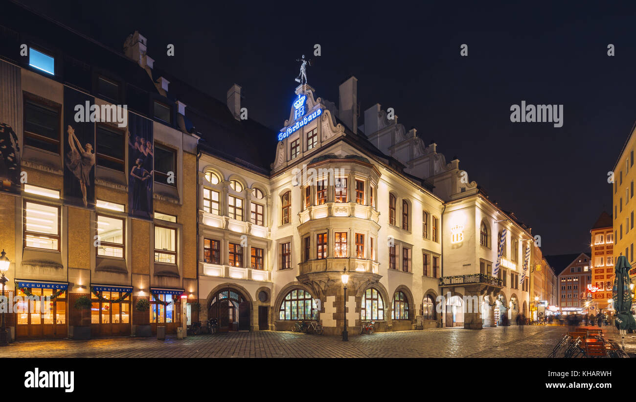Hofbrauhaus munich hi-res stock photography and images - Alamy