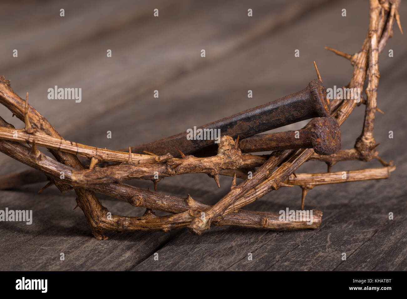 Crown thorns nails hi-res stock photography and images - Alamy