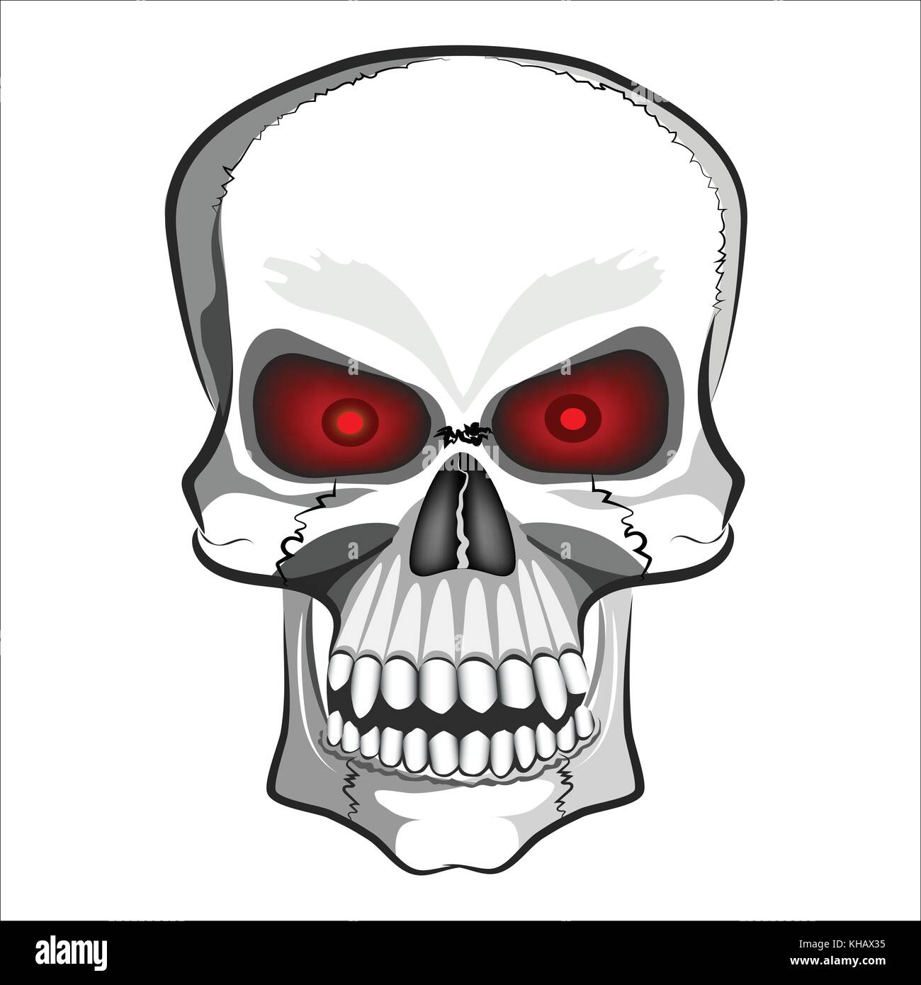 Skull mouth Stock Vector Images - Alamy