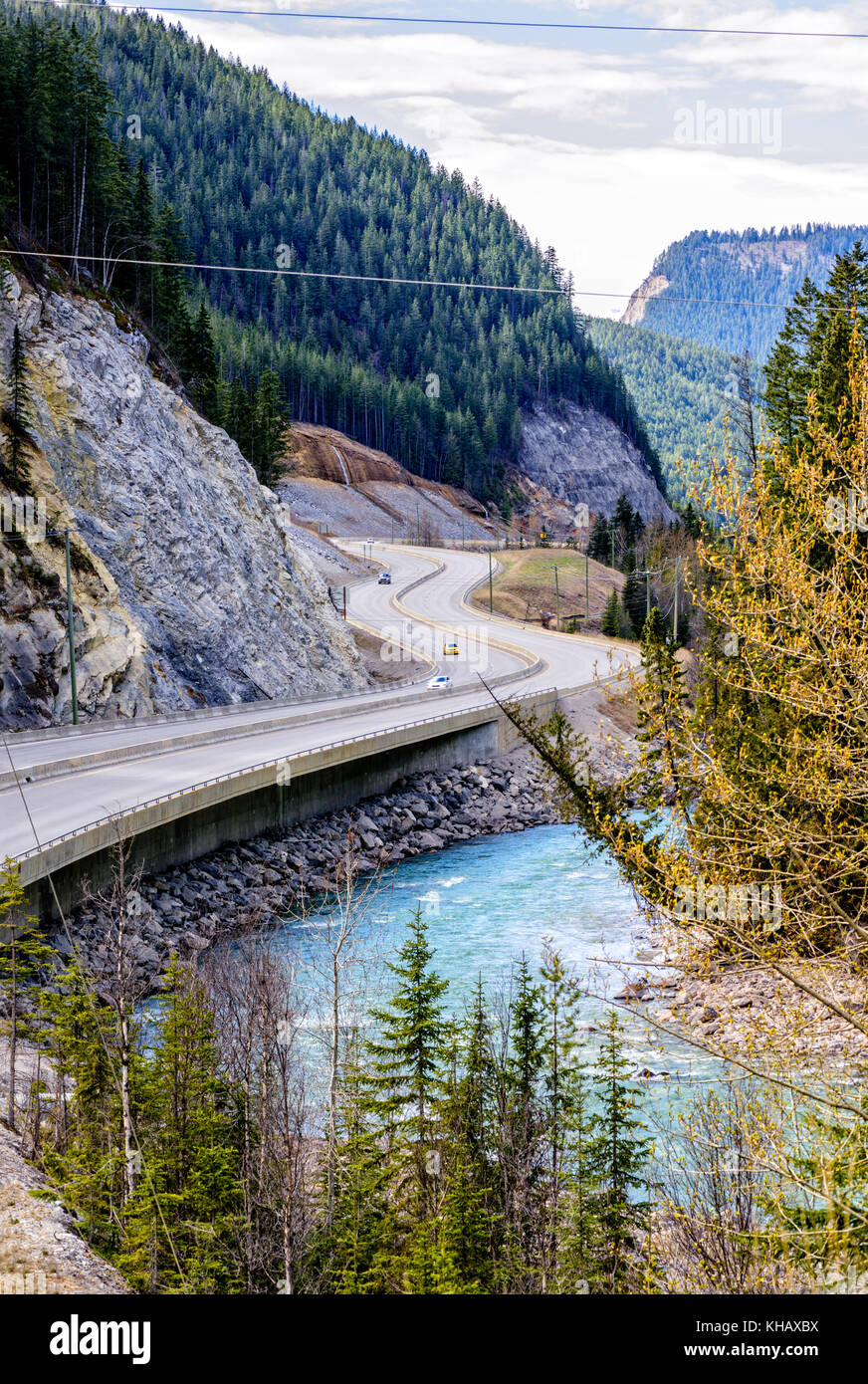 The scenic road, track, path, walkway, avenue, highway Stock Photo - Alamy