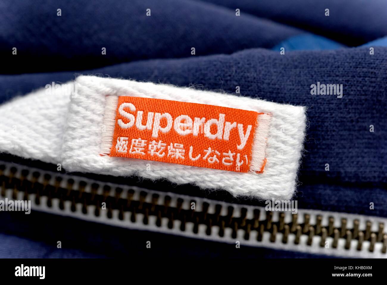 Superdry logo hi-res stock photography and images - Alamy