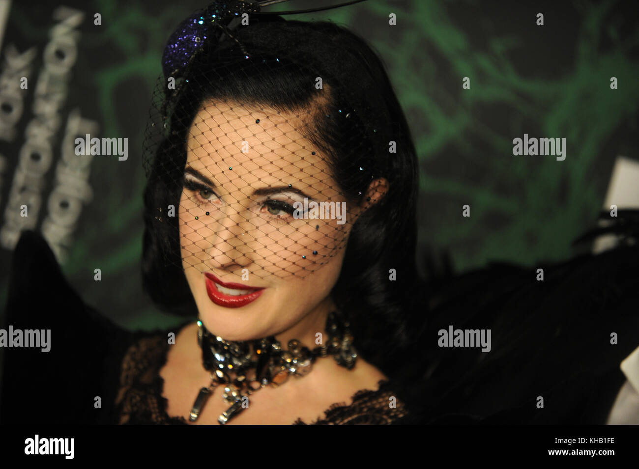 NEW YORK, NY - OCTOBER 30: Dita Von Teese attends Bette Midler's 2017