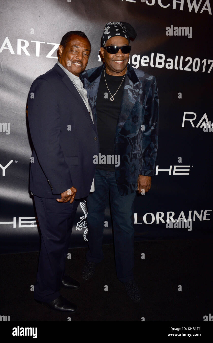 NEW YORK, NY OCTOBER 23 Robert Bell and Ronald Bell of Kool & The