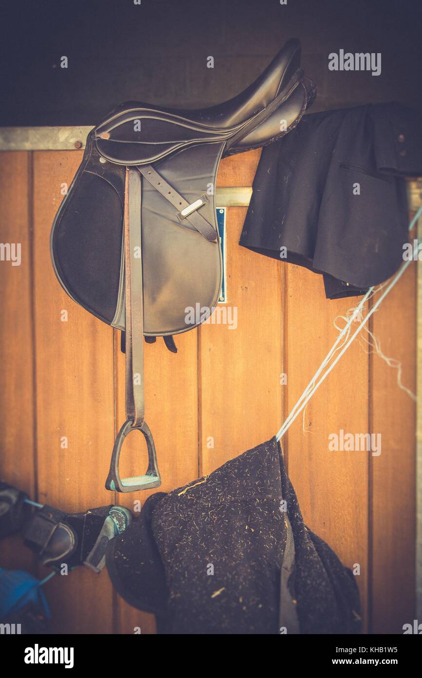 Vintage horse tack hi-res stock photography and images - Alamy