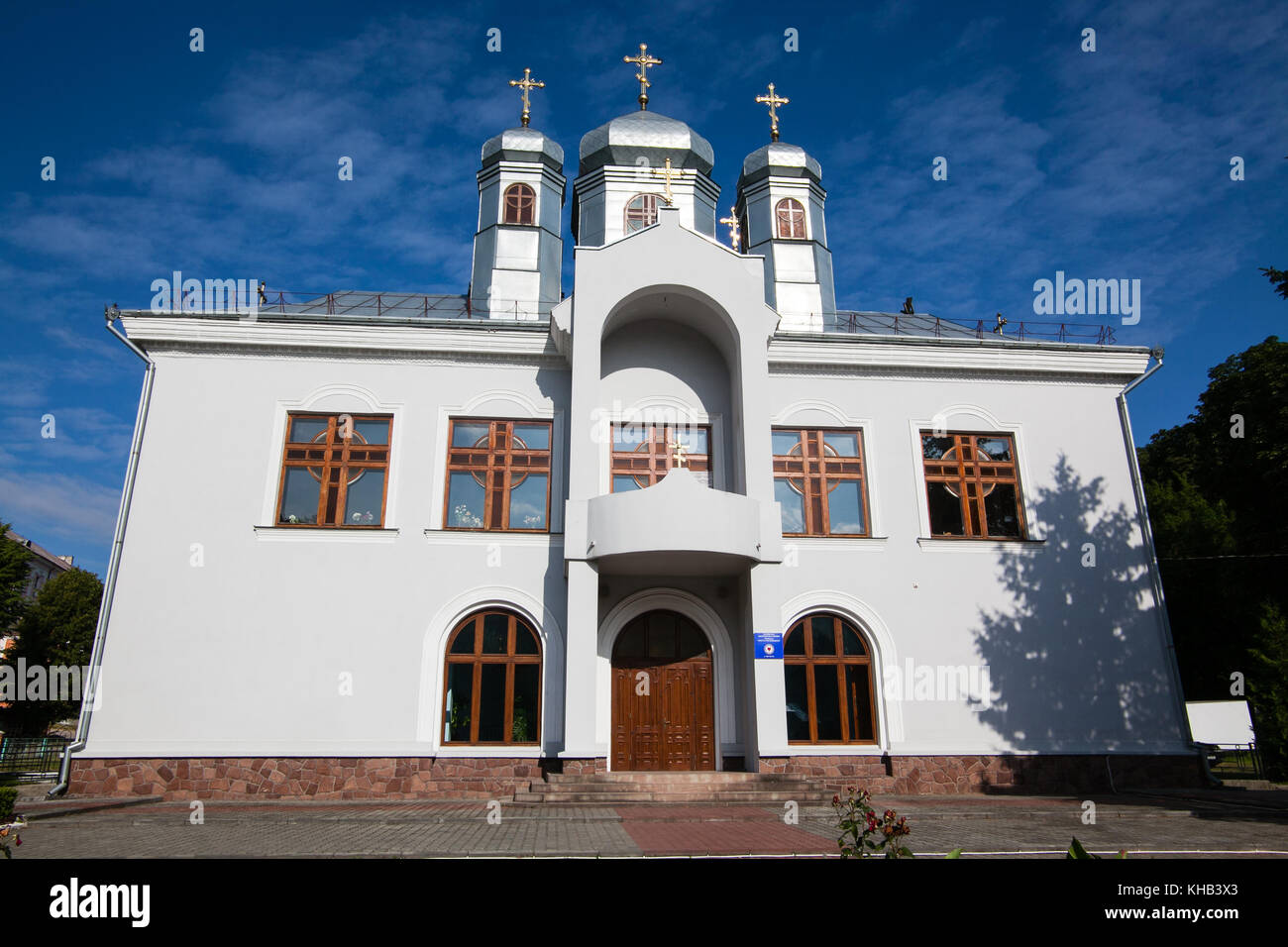 Lutheran Church, Ternopil region, Ukraine Stock Photo Alamy