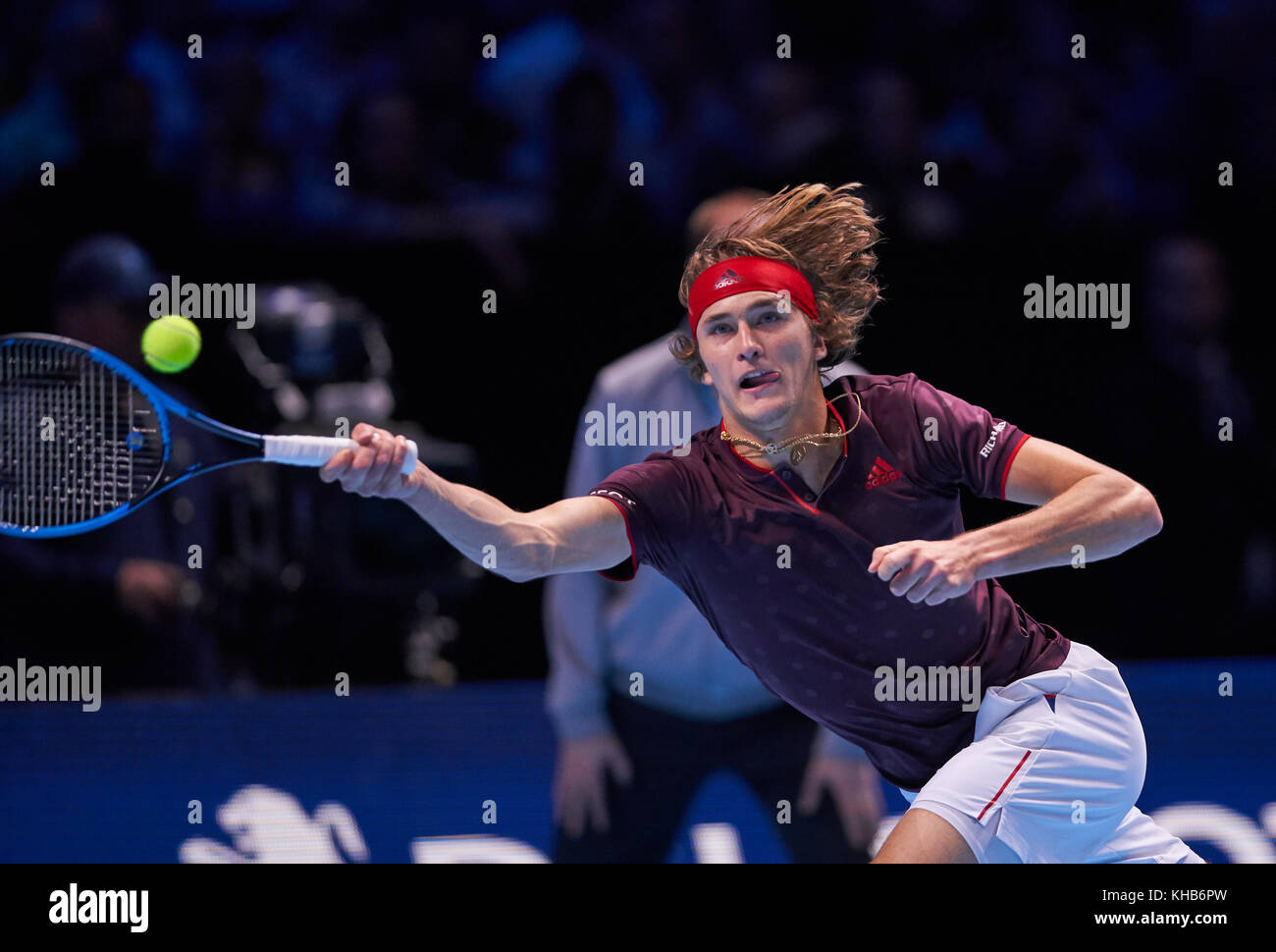 ATP Tennis, London, November 14, 2017 Alexander (Sascha) ZVEREV, GER In ...