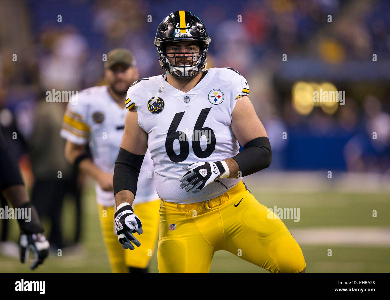 Nike Pittsburgh Steelers No66 David DeCastro Red Youth Stitched NFL Limited AFC 2018 Pro Bowl Jersey