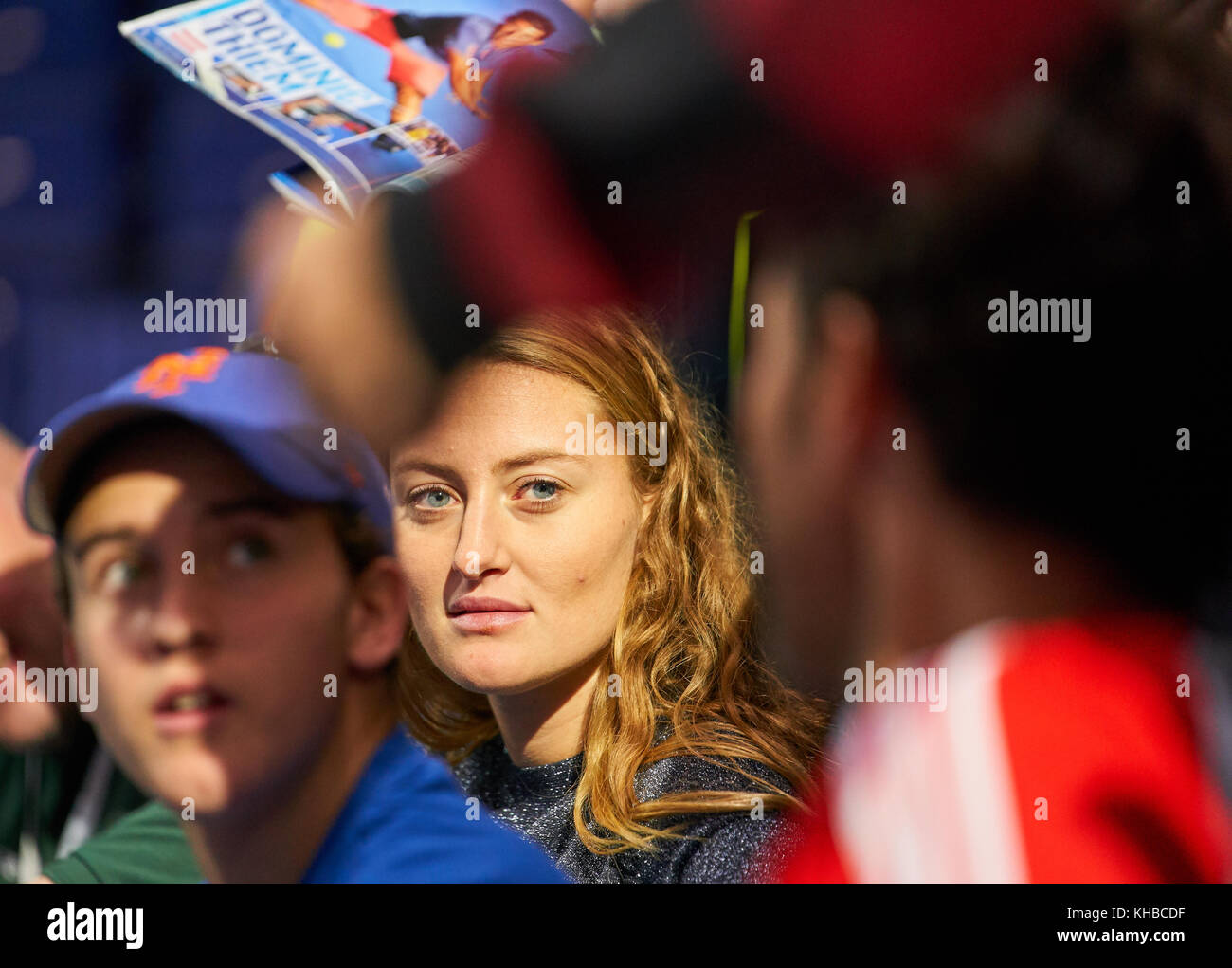 ATP Tennis, London, November 15, 2017 Dominic THIEM, AUT girlfriend Stock Photo ...