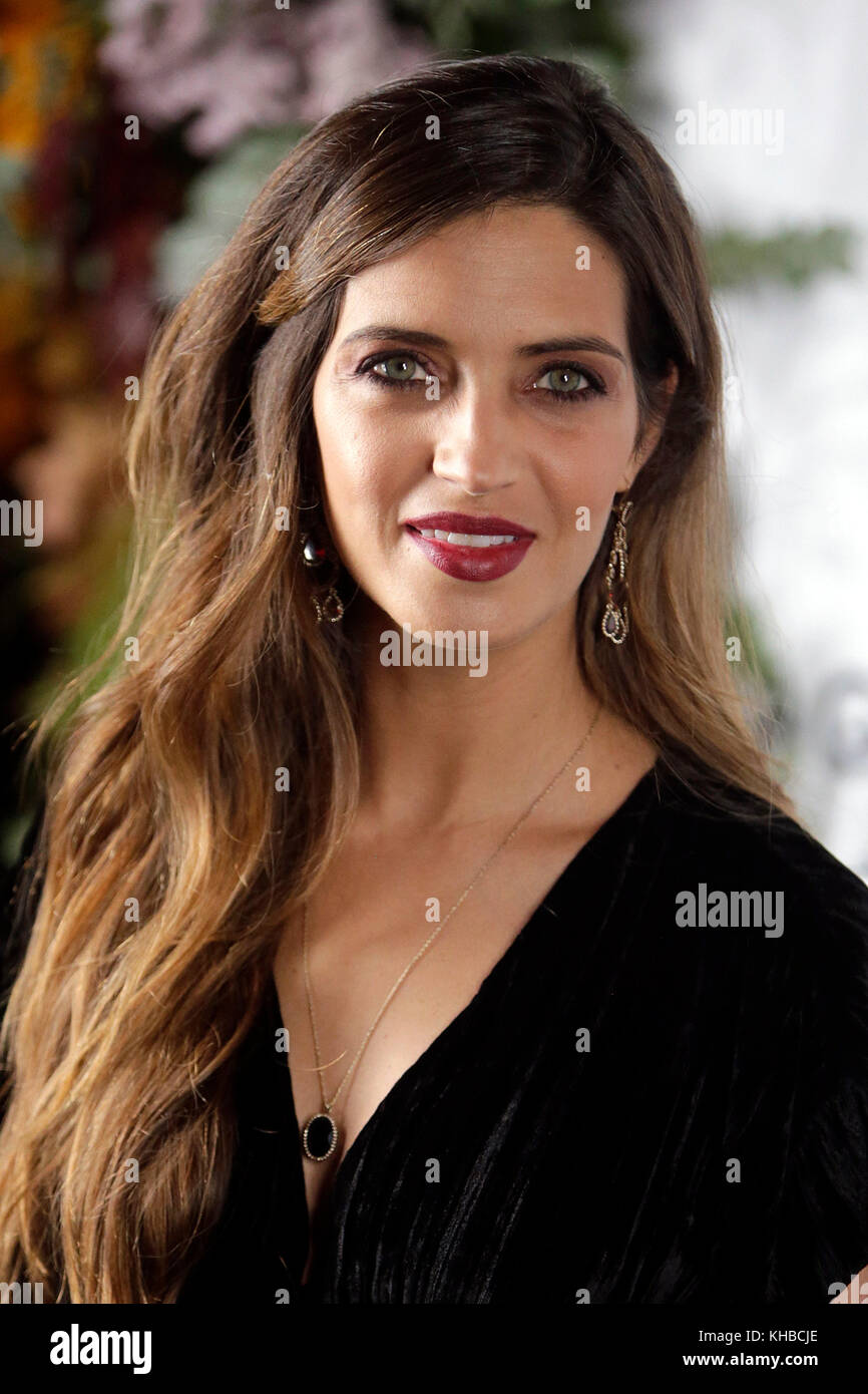 Madrid, Spain. 15th Nov, 2017. Journalist Sara Carbonero during the ...