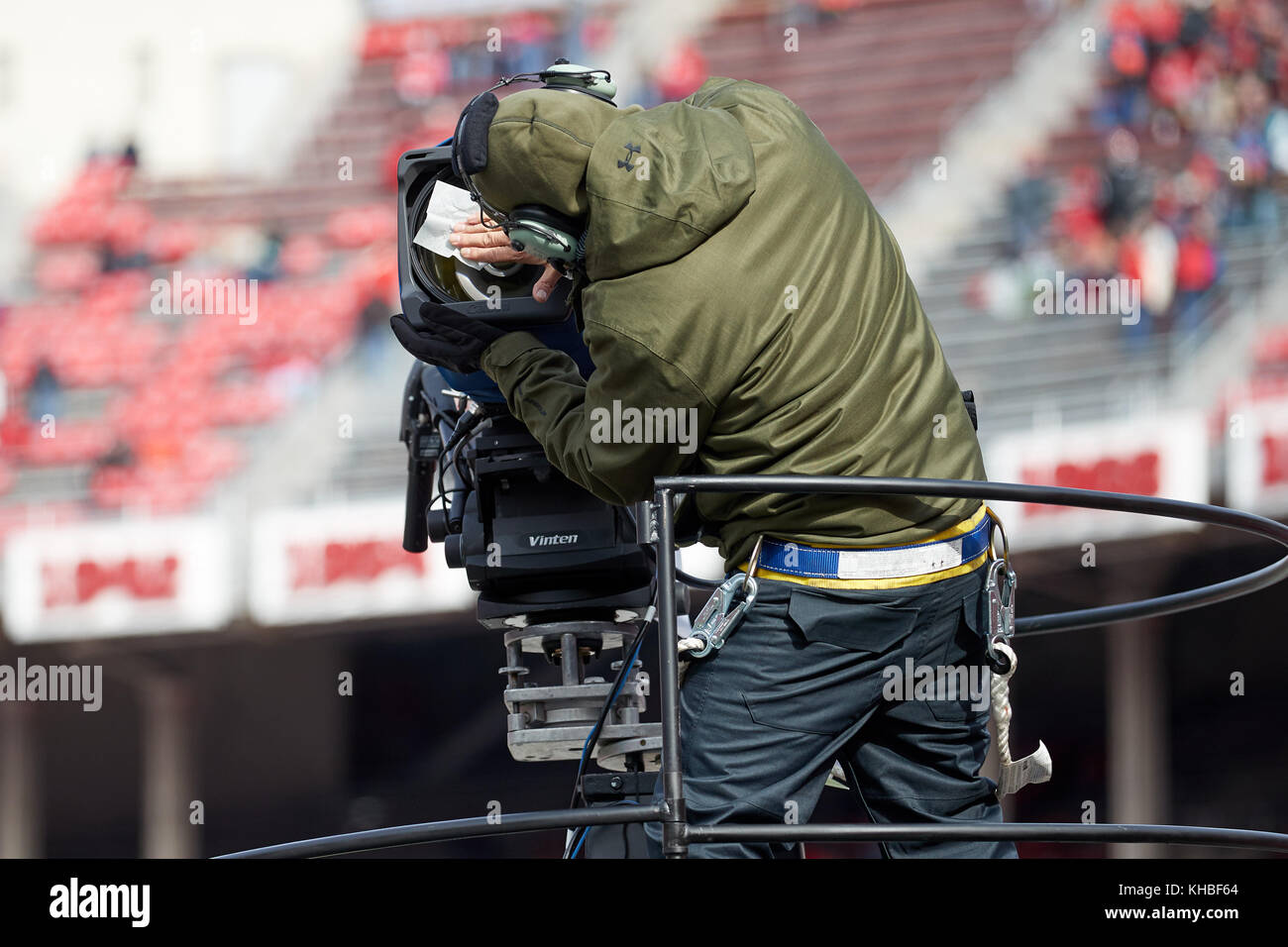 Ohio Stadium, Columbus, OH, USA. 11th Nov, 2017. A Fox Sports camera