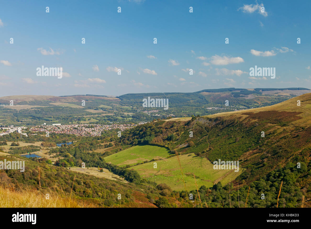 Countryside tourism aberdare park south wales hires stock photography