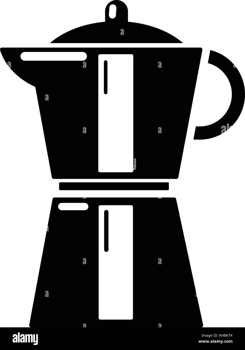 Kettle element icon, simple black style Stock Vector Image & Art Alamy