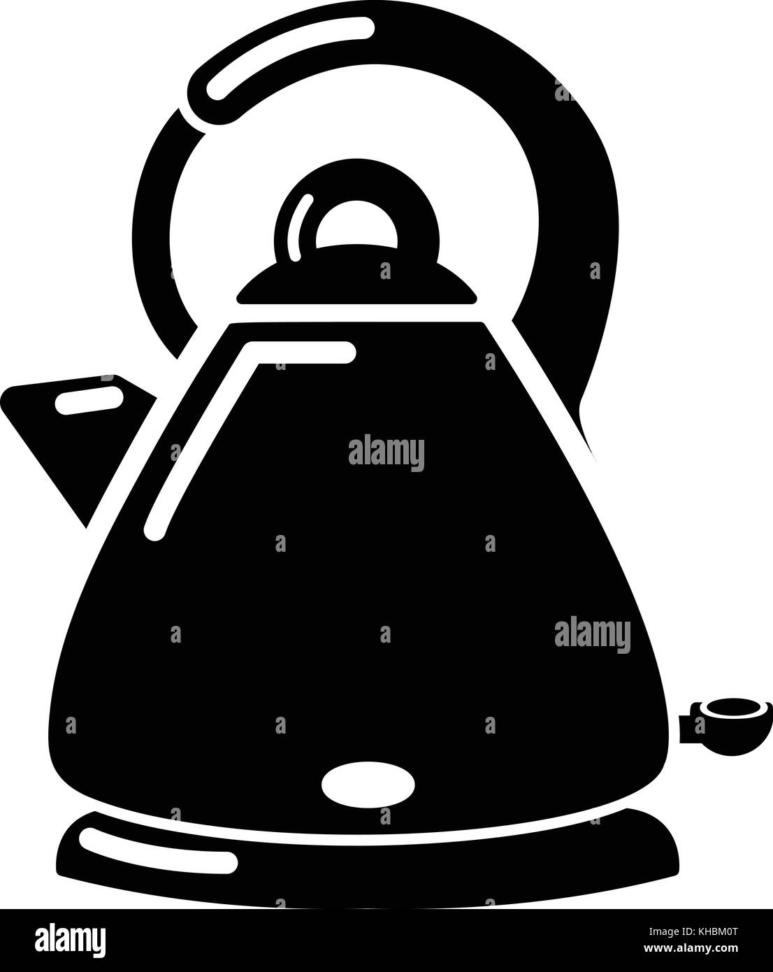 Kettle electric icon, simple black style Stock Vector Image & Art - Alamy