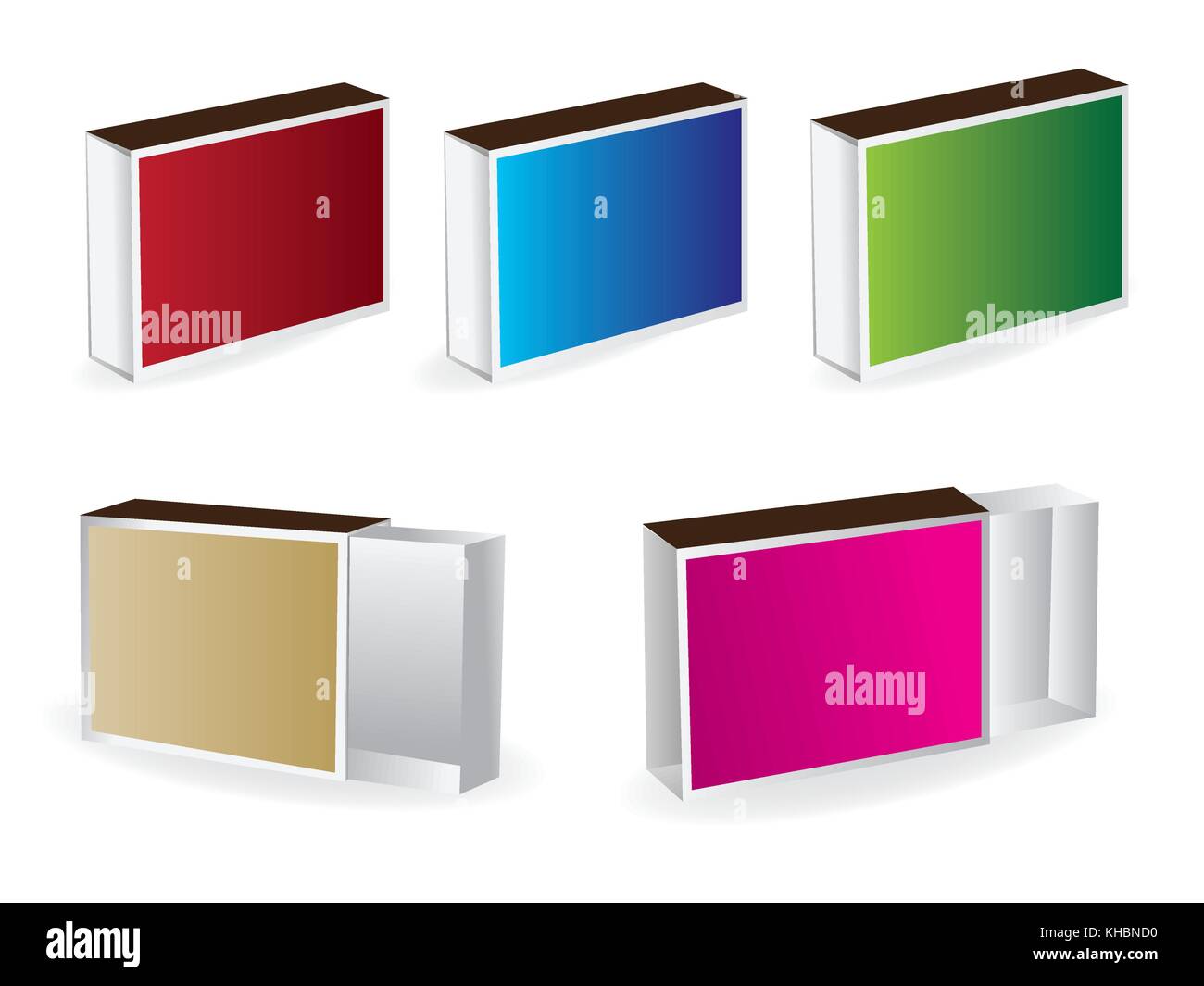 different kind of box matches Stock Vector Image & Art - Alamy