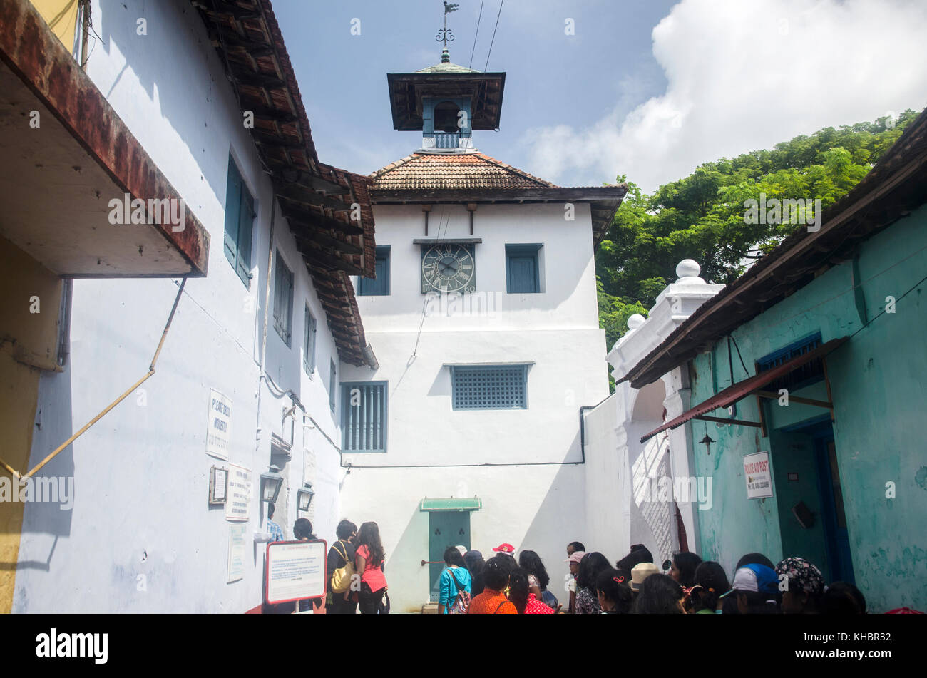 Jewish synagogue in Fort Cochin, Kerala, India Stock Photo