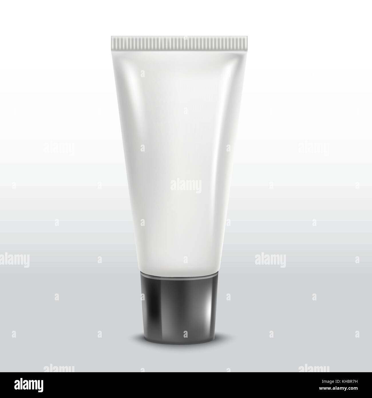 Realistic white cosmetic cream Stock Vector Images - Alamy