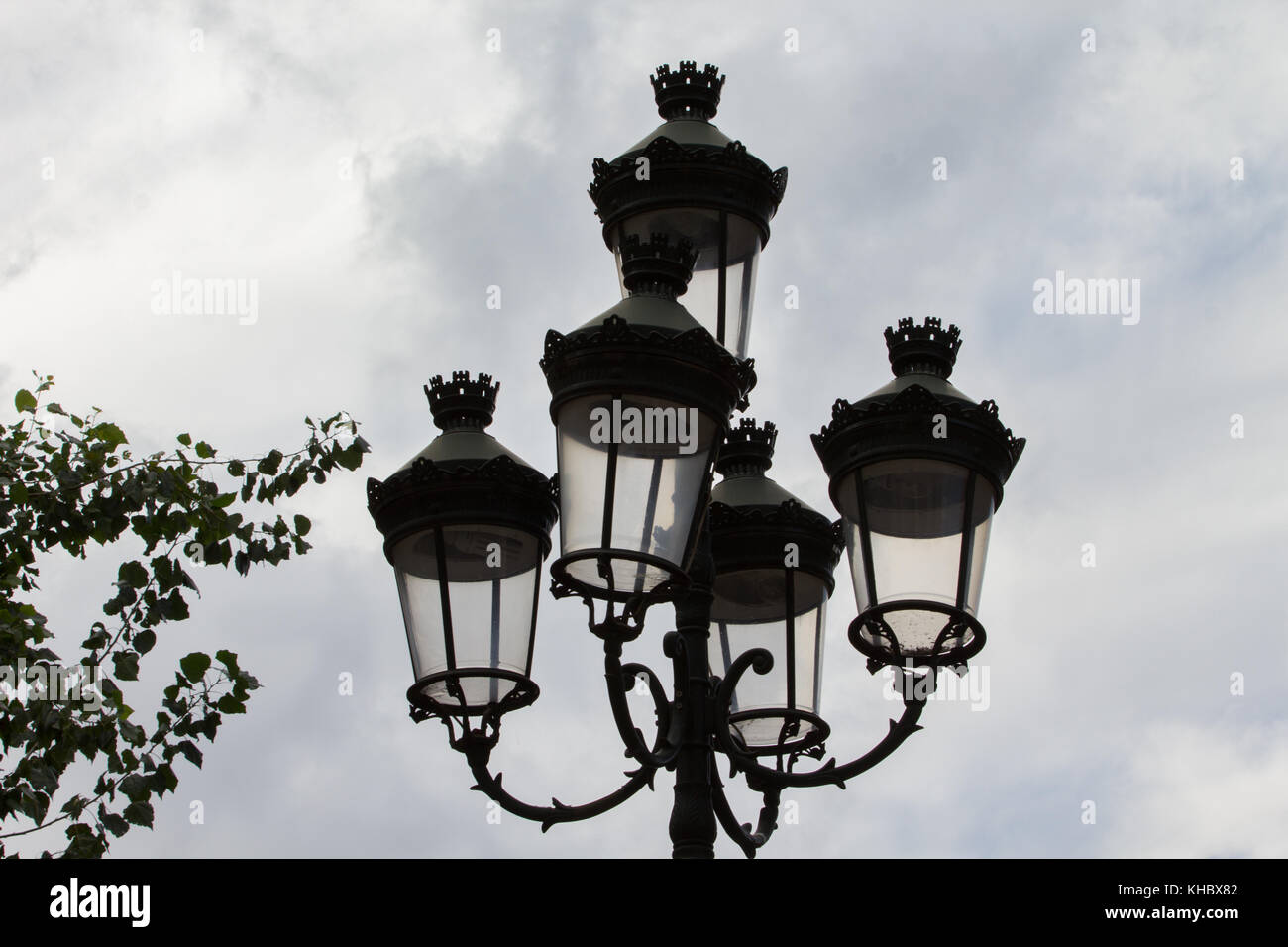 A street lamp post in the center of Athens, Greece Stock Photo - Alamy