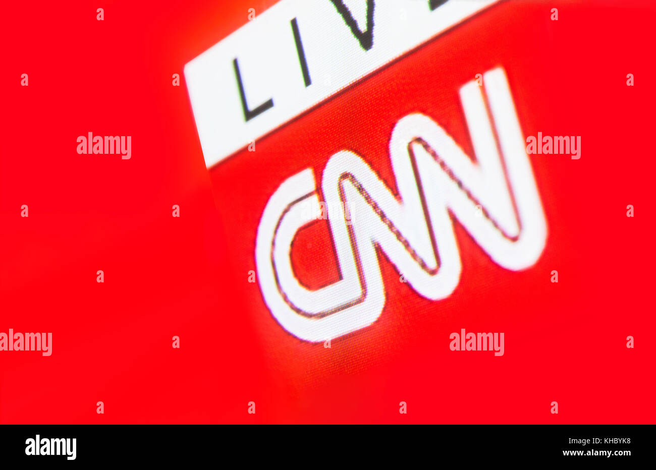 Cnn logo hires stock photography and images Alamy
