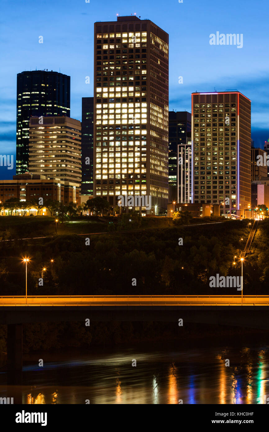 Modern architecture of Edmonton. Edmonton, Alberta, Canada Stock Photo Alamy