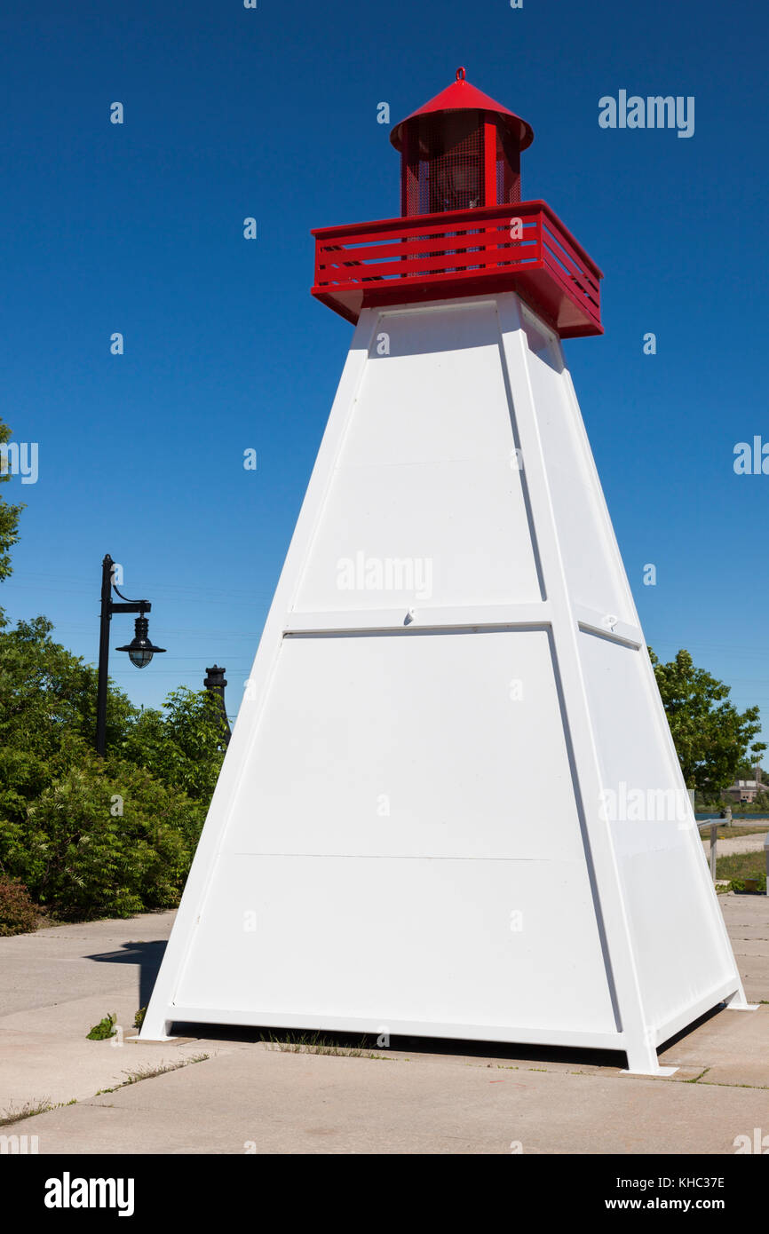 Collingwood Lighthouse by Lake Huron. Ontario, Canada Stock Photo Alamy