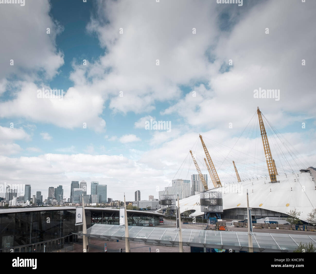 The o2 Arena on the Greenwich Peninsula in London, UK. Stock Photo