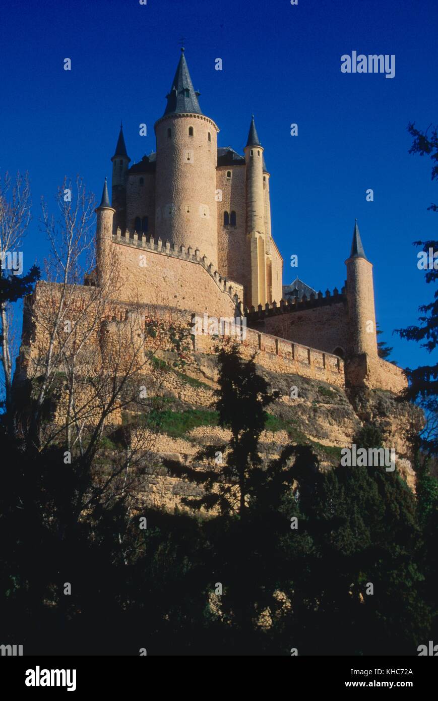 Alcazar, Segovia, city, Province of Segovia, Spain *** Local Caption ***  Alcazar, Segovia, city, Province of Segovia, Spain Stock Photo - Alamy