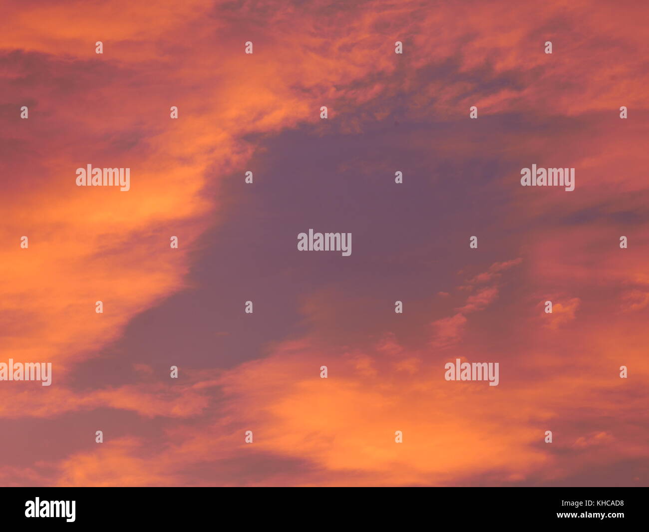 cloudy twilight sky background Stock Photo