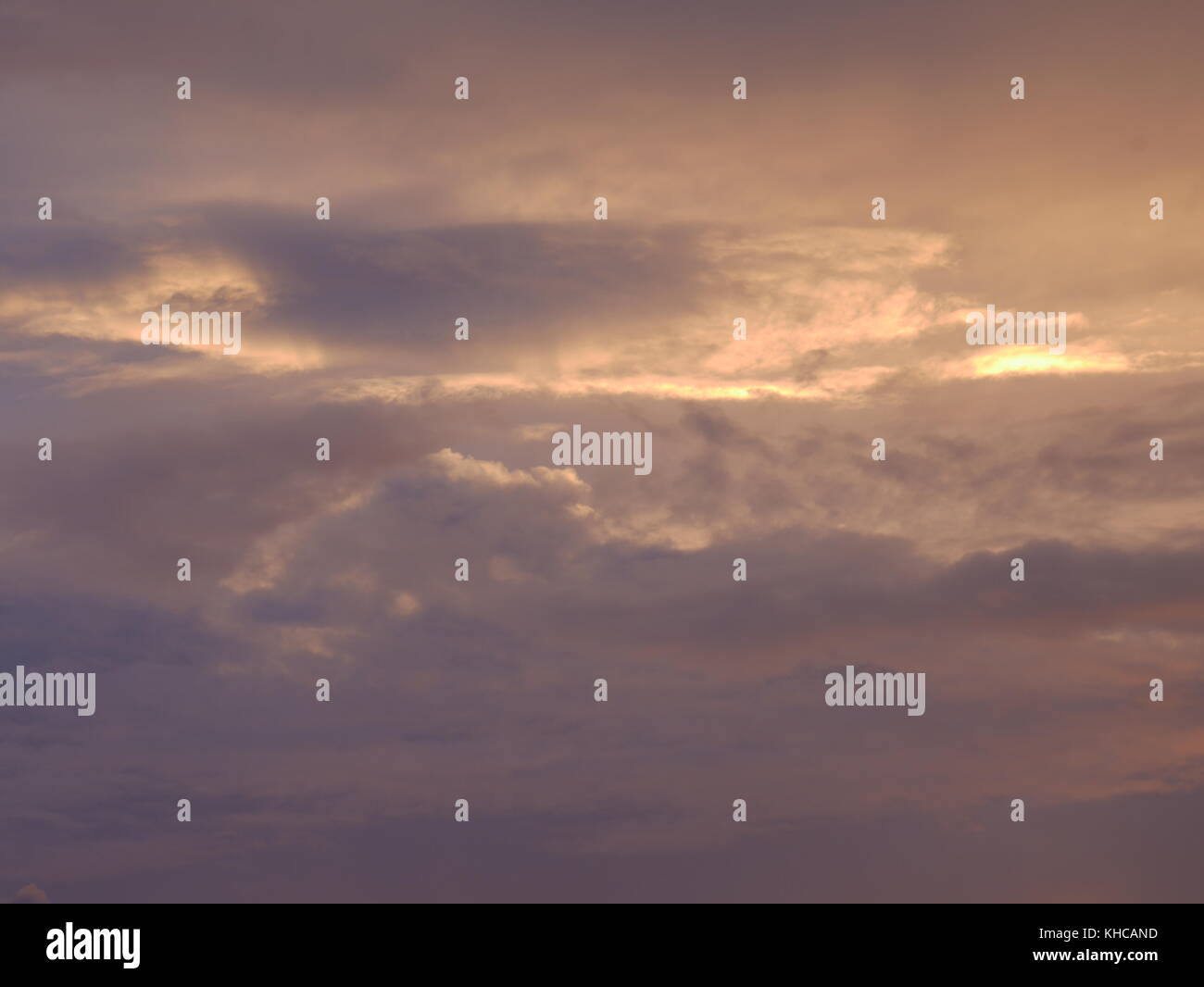 cloudy twilight sky background Stock Photo