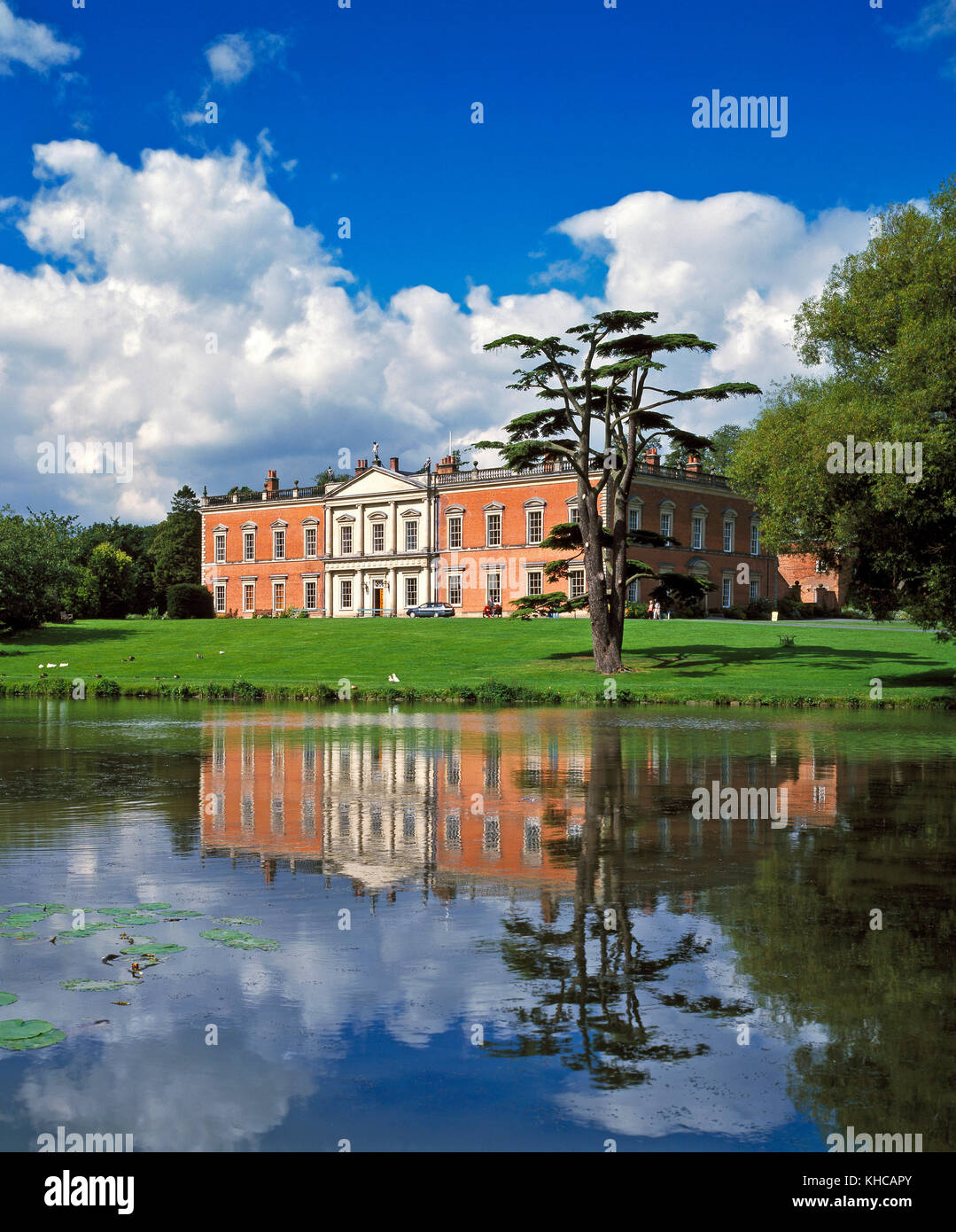 The Old Hall at Staunton Harold Derbyshire England UK Stock Photo Alamy