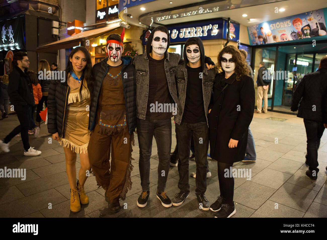Halloween. People celebrate Halloween in London.London as always been a