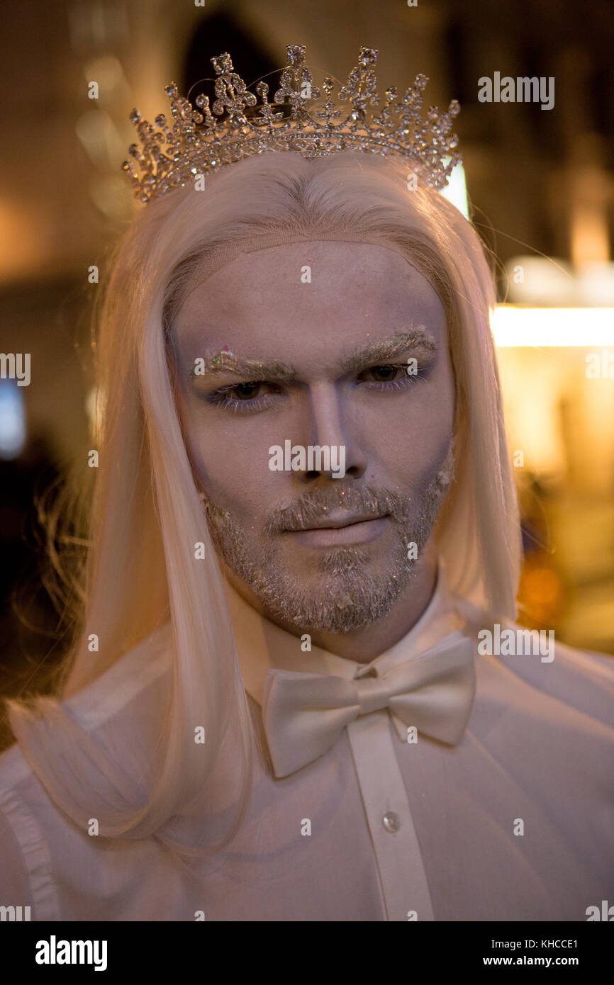 Halloween. People celebrate Halloween in London.London as always been a multicultural city for