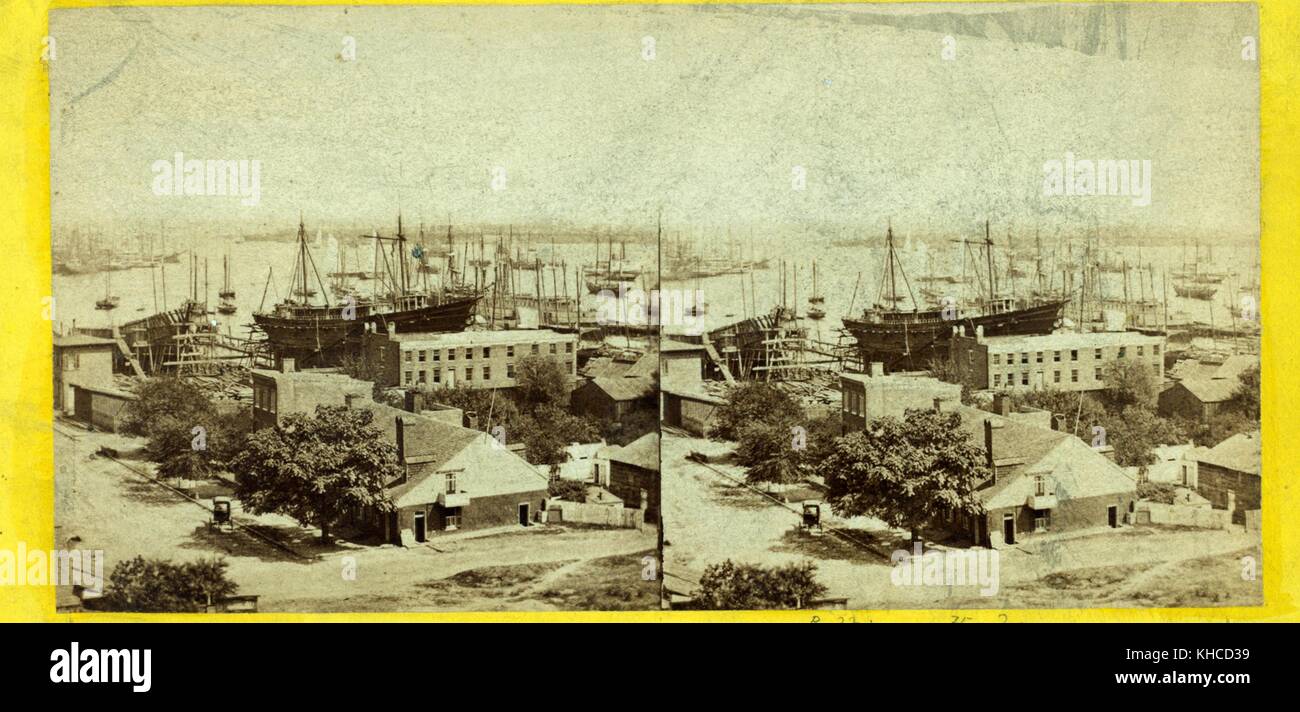 Baltimore Harbor from Federal Hill, looking SE, Baltimore, Maryland