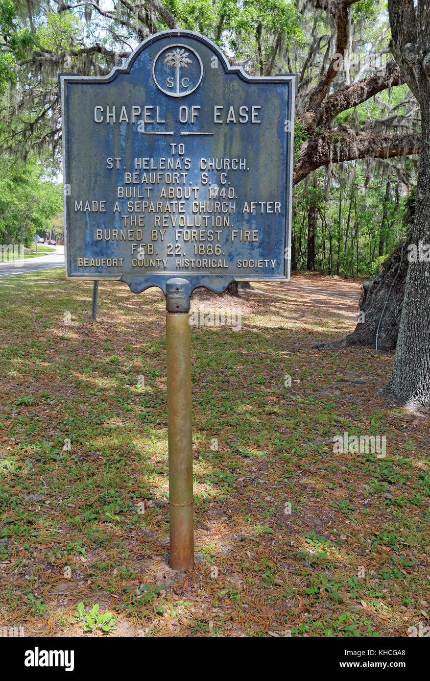 SAINT HELENA ISLAND, SOUTH CAROLINA APRIL 16 2017 Historical