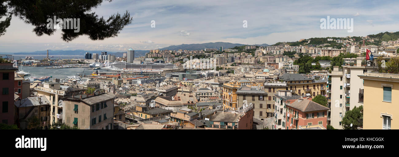 Genoa View Genoa view hi-res stock photography and images - Alamy