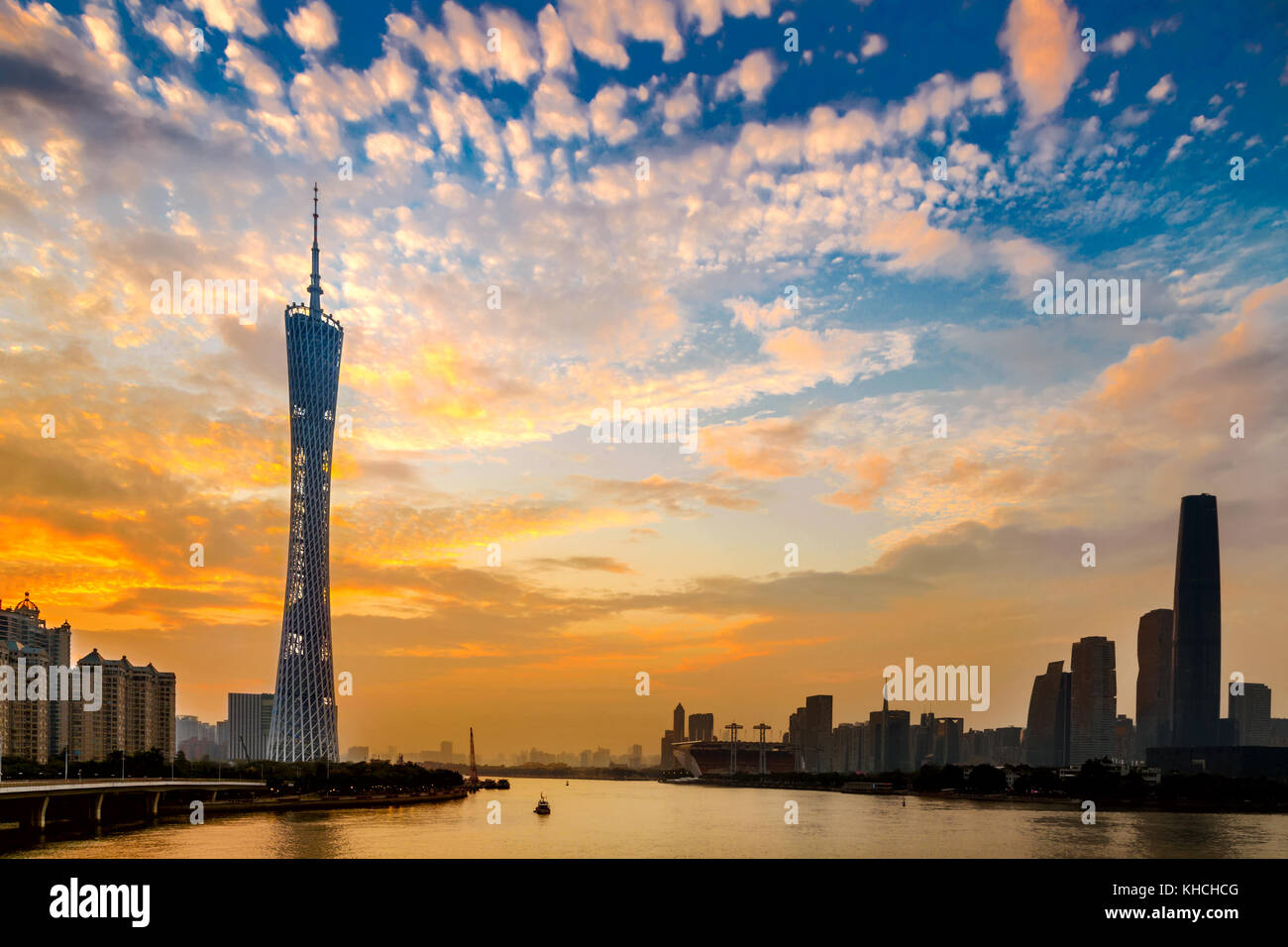 Urban landscape of Guangdong, Guangzhou Stock Photo - Alamy