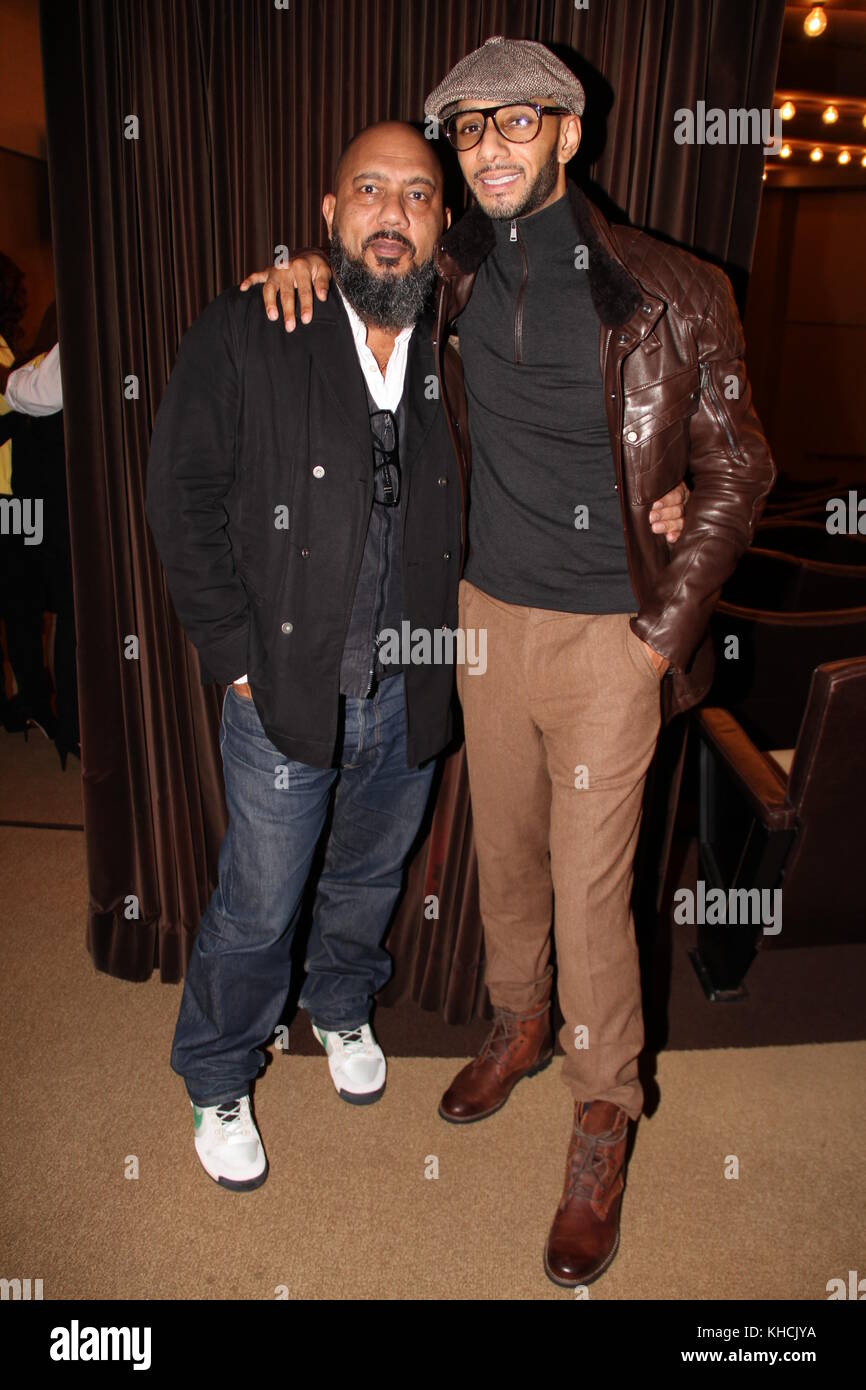 Earle Sebastian & Swizz Beatz attend the  'Keep A Child Alive' Premiere at the Tribeca Grand Hotel in New York City.  November 29, 2011  Credit: Walik Goshorn /MediaPunch Stock Photo
