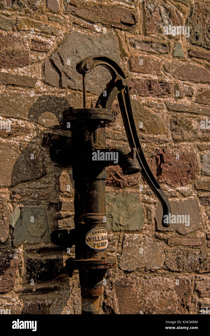 Old village water pump Stock Photo Alamy