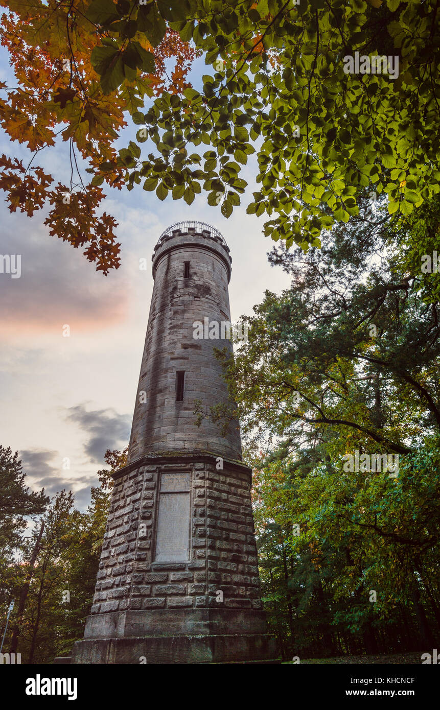 The victory Tower in Bayreuth, bavaria, Germany Stock Photo Alamy