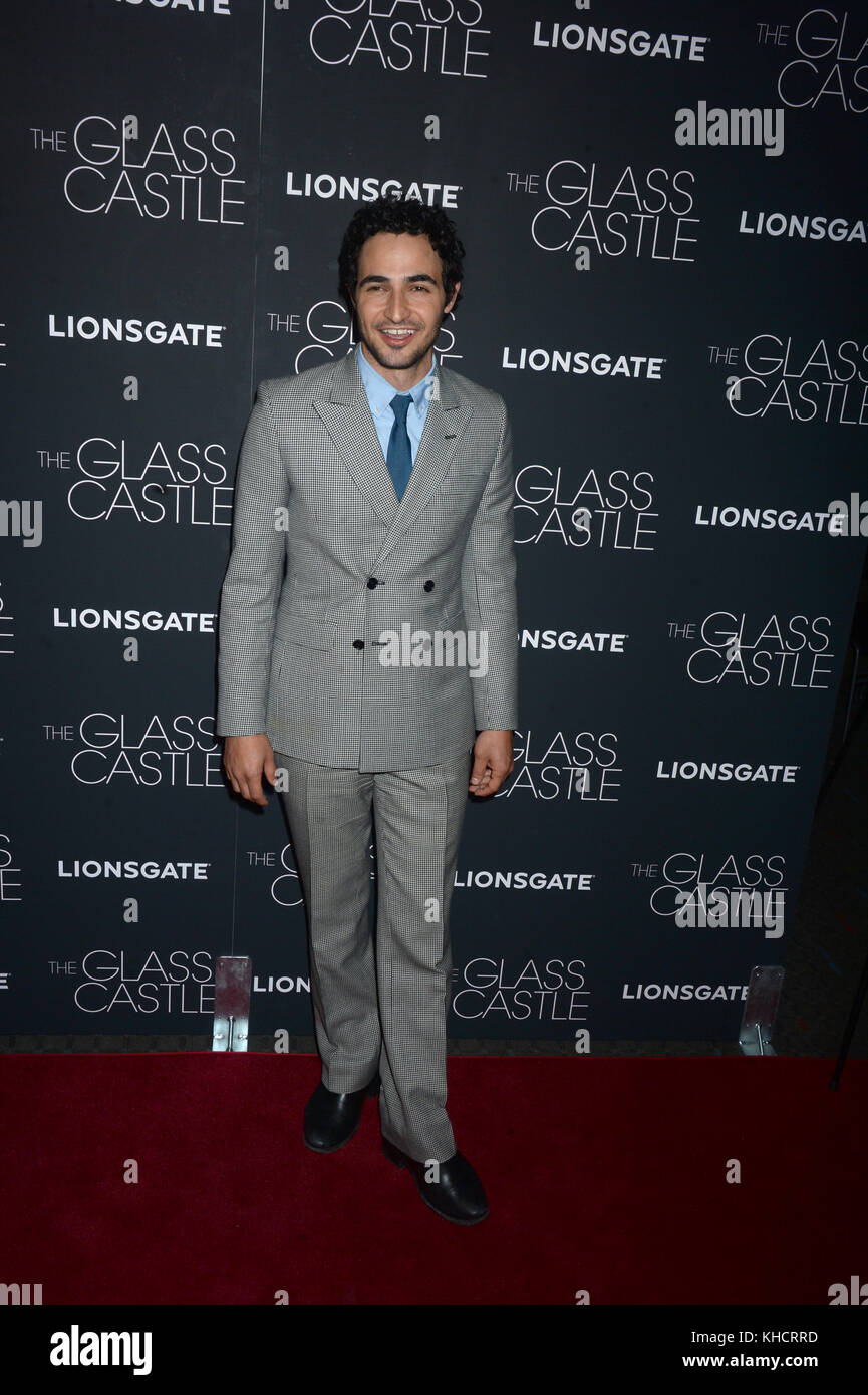 NEW YORK, NY AUGUST 09 Zac Posen attends 'The Glass Castle' New York